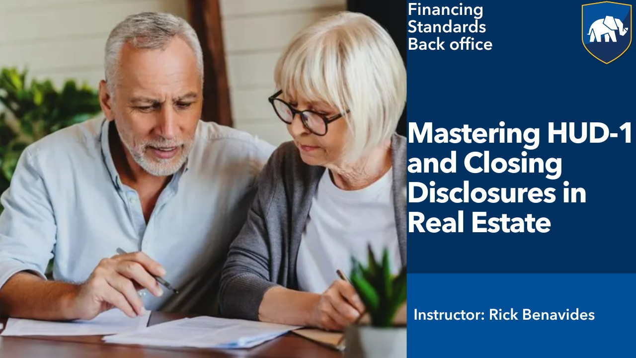 Mastering HUD-1 and Closing Disclosures in Real Estate